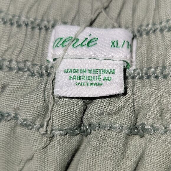 Aerie sage tiered Distressed mini skirt XL - Picture 4 of 7